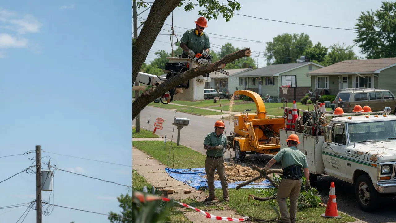 Tree Stabilization in Rosston, TX